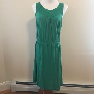 Green Old Navy Cotton Dress Size Large